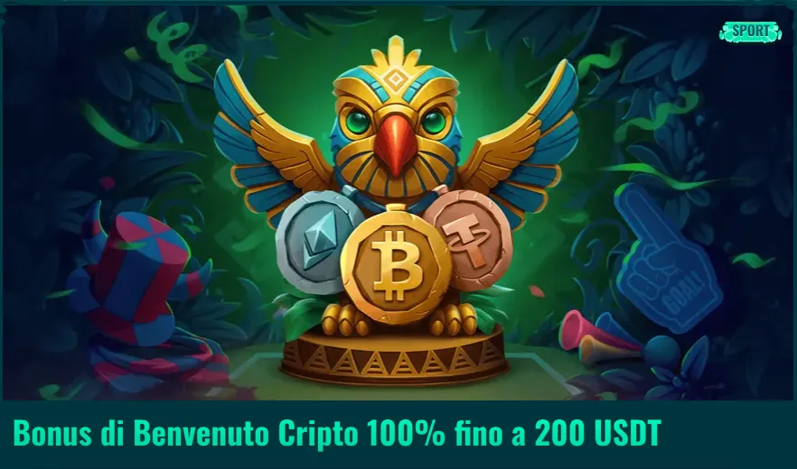 Bonus crypto casino e sport