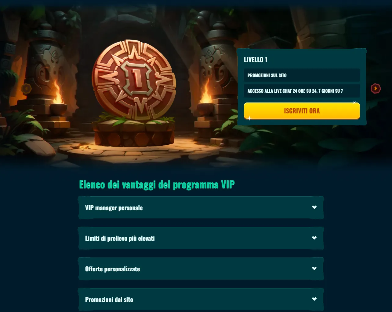 Vantaggi VIP Spinanga